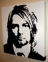 Kurt Cobain pop art