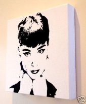 Audrey Hepburn pop art