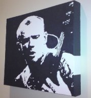 Flea pop art