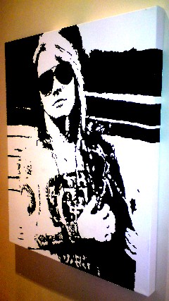 Axel Rose Pop Art