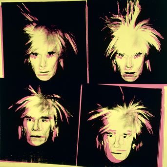 Andy Warhol Self Portrait