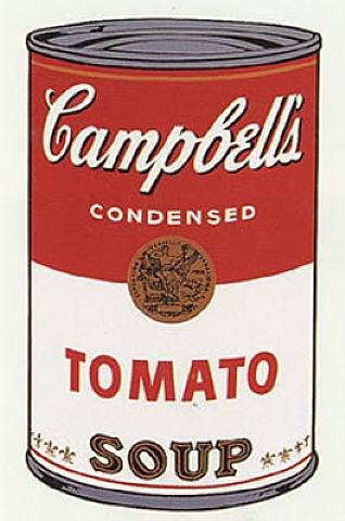 Andy Warhol Campbells Soup Can