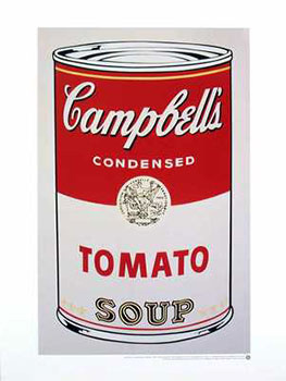Andy Warhol Soup Can Pop Art